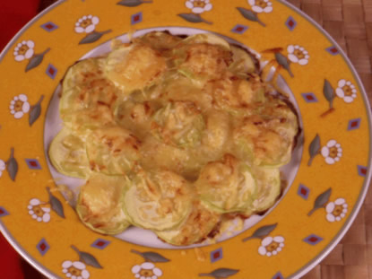 CALABACINES GRATINADOS