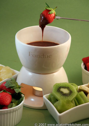 Fondue de toblerone