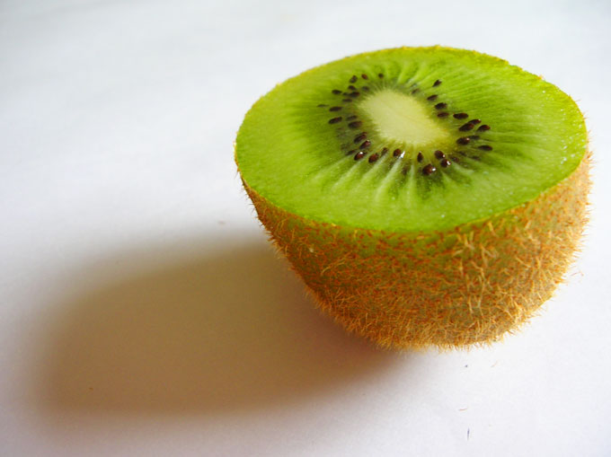 Zumo de kiwi y fresas