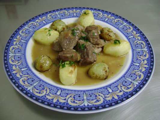 Receta de navarín de cordero