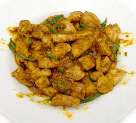 Pollo con curry III