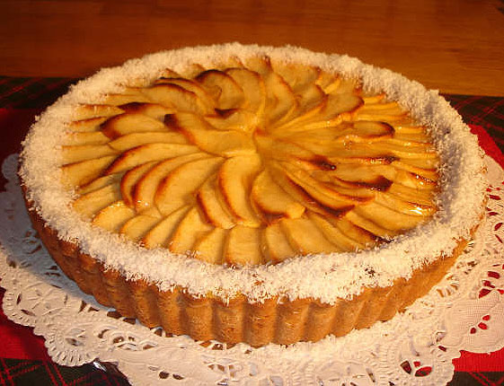 TARTA DE MANZANZA Y LIMÓN