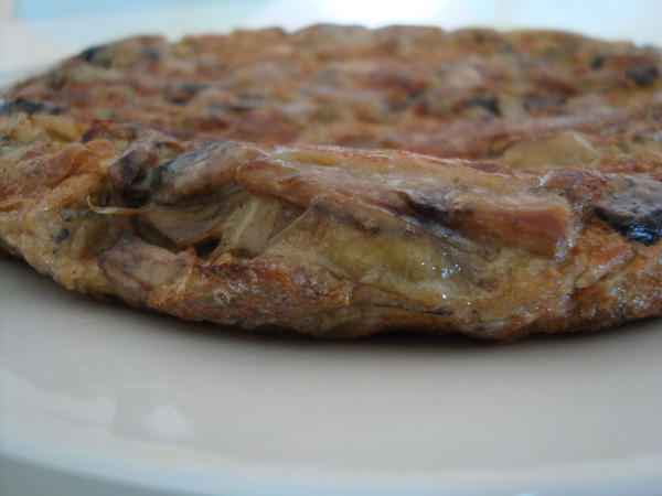 Rollitos de Tortilla rellenos de Verdura